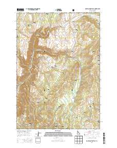 Rocky Comfort Flat 2013 topographic map thumbnail