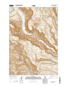 Rocky Creek 2013 topographic map thumbnail