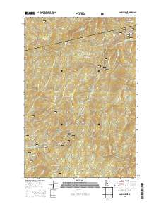 Snowy Summit 2013 topographic map thumbnail