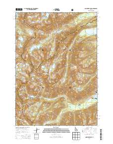 Snowyside Peak 2013 topographic map thumbnail