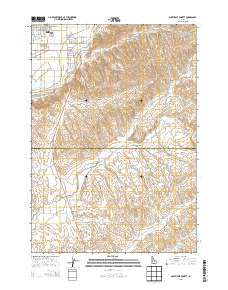 Southeast Emmett 2013 topographic map thumbnail