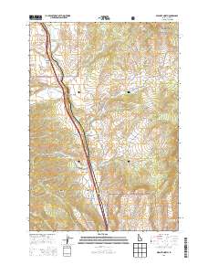 Spencer North 2013 topographic map thumbnail