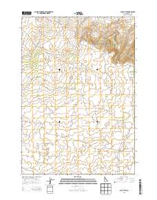Split Butte 2013 topographic map thumbnail