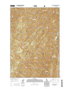 Spot Mountain 2013 topographic map thumbnail