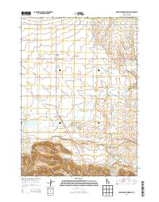 Spring Creek Reservoir 2013 topographic map thumbnail