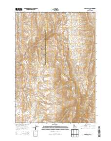 Cherry Gulch 2013 topographic map thumbnail