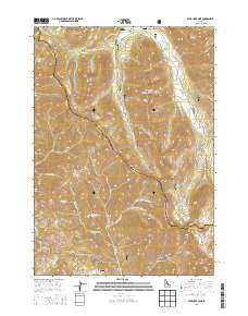 Star Hope Mine 2013 topographic map thumbnail