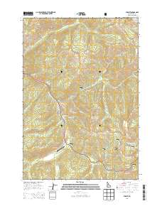 Stibnite 2013 topographic map thumbnail