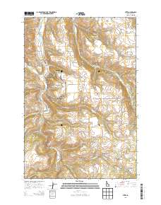 Stites 2013 topographic map thumbnail
