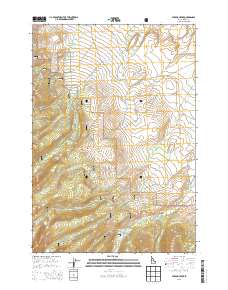 Stroud Creek 2013 topographic map thumbnail
