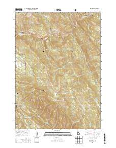Stump Peak 2013 topographic map thumbnail