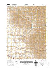 Sublett Reservoir 2013 topographic map thumbnail