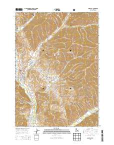 Sun Valley 2013 topographic map thumbnail