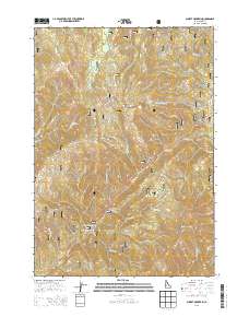Sunset Mountain 2013 topographic map thumbnail