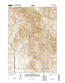 Swan Lake 2013 topographic map thumbnail