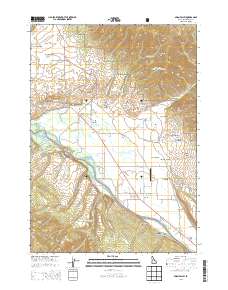 Swan Valley 2013 topographic map thumbnail