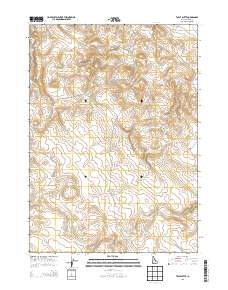 Table Butte 2013 topographic map thumbnail