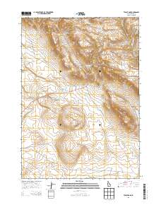 Teapot Dome 2013 topographic map thumbnail