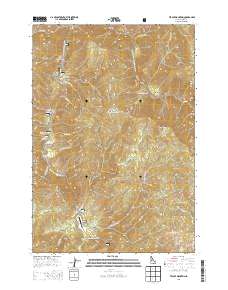 Teapot Mountain 2013 topographic map thumbnail