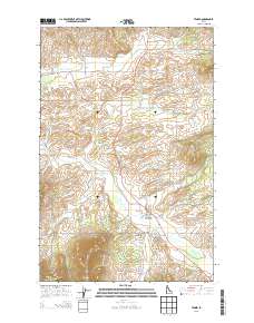 Tensed 2013 topographic map thumbnail