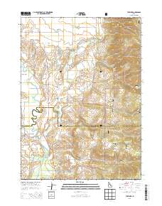 Thatcher 2013 topographic map thumbnail