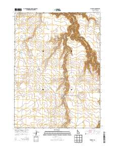 The Arch 2013 topographic map thumbnail