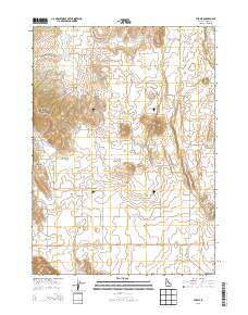 The Dip 2013 topographic map thumbnail