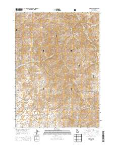 The Roost 2013 topographic map thumbnail