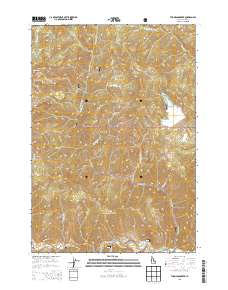 Thompson Creek 2013 topographic map thumbnail