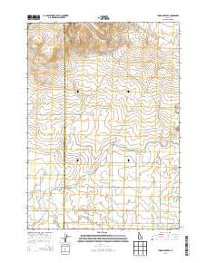 Thorn Creek SE 2013 topographic map thumbnail