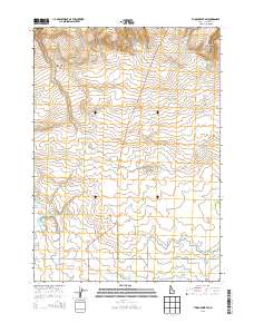 Thorn Creek SW 2013 topographic map thumbnail