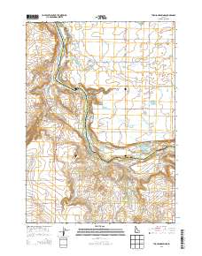 Thousand Springs 2013 topographic map thumbnail