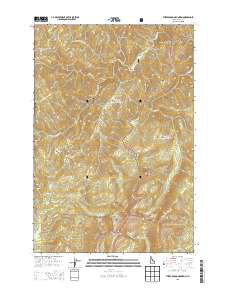 Three Prong Mountain 2013 topographic map thumbnail