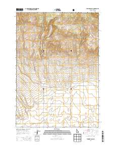 Thunder Gulch 2013 topographic map thumbnail