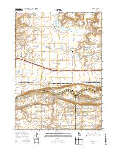 Ticeska 2013 topographic map thumbnail