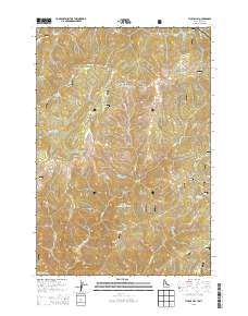 Tincup Hill 2013 topographic map thumbnail