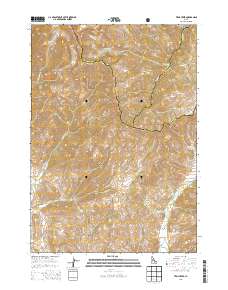 Trail Creek 2013 topographic map thumbnail