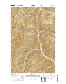 Trestle Peak 2013 topographic map thumbnail