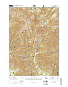 Trinity Mountain 2013 topographic map thumbnail