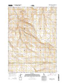 Twentymile Butte 2013 topographic map thumbnail