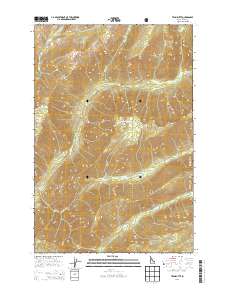 Twin Butte 2013 topographic map thumbnail