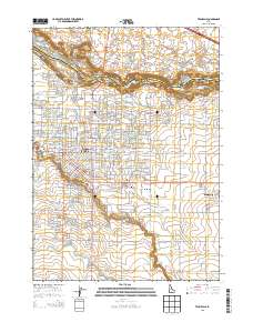 Twin Falls 2013 topographic map thumbnail