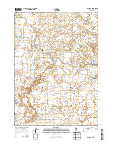 Twin Falls NE 2013 topographic map thumbnail
