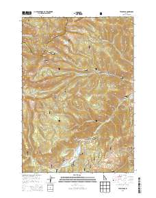 Twin Peaks 2013 topographic map thumbnail