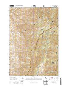 Twin Sisters 2013 topographic map thumbnail