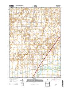 Rose 2013 topographic map thumbnail