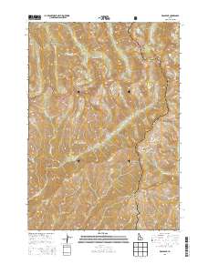 Ross Peak 2013 topographic map thumbnail