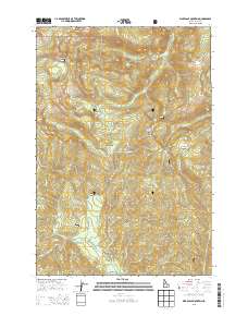 War Eagle Mountain 2013 topographic map thumbnail