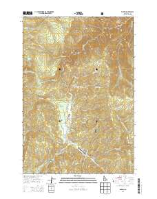Warren 2013 topographic map thumbnail