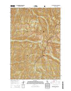 Watchtower Peak 2013 topographic map thumbnail
